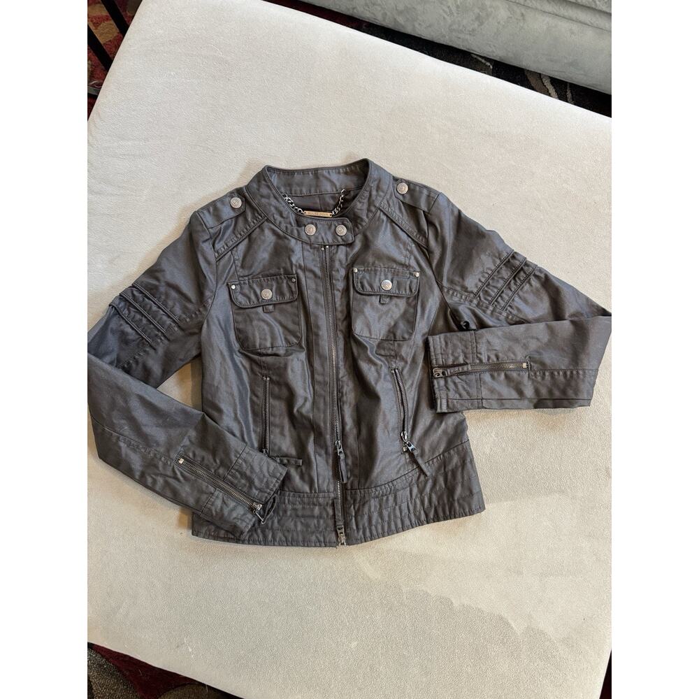 Blanc Noir Classic Moto Jacket Women's Medium